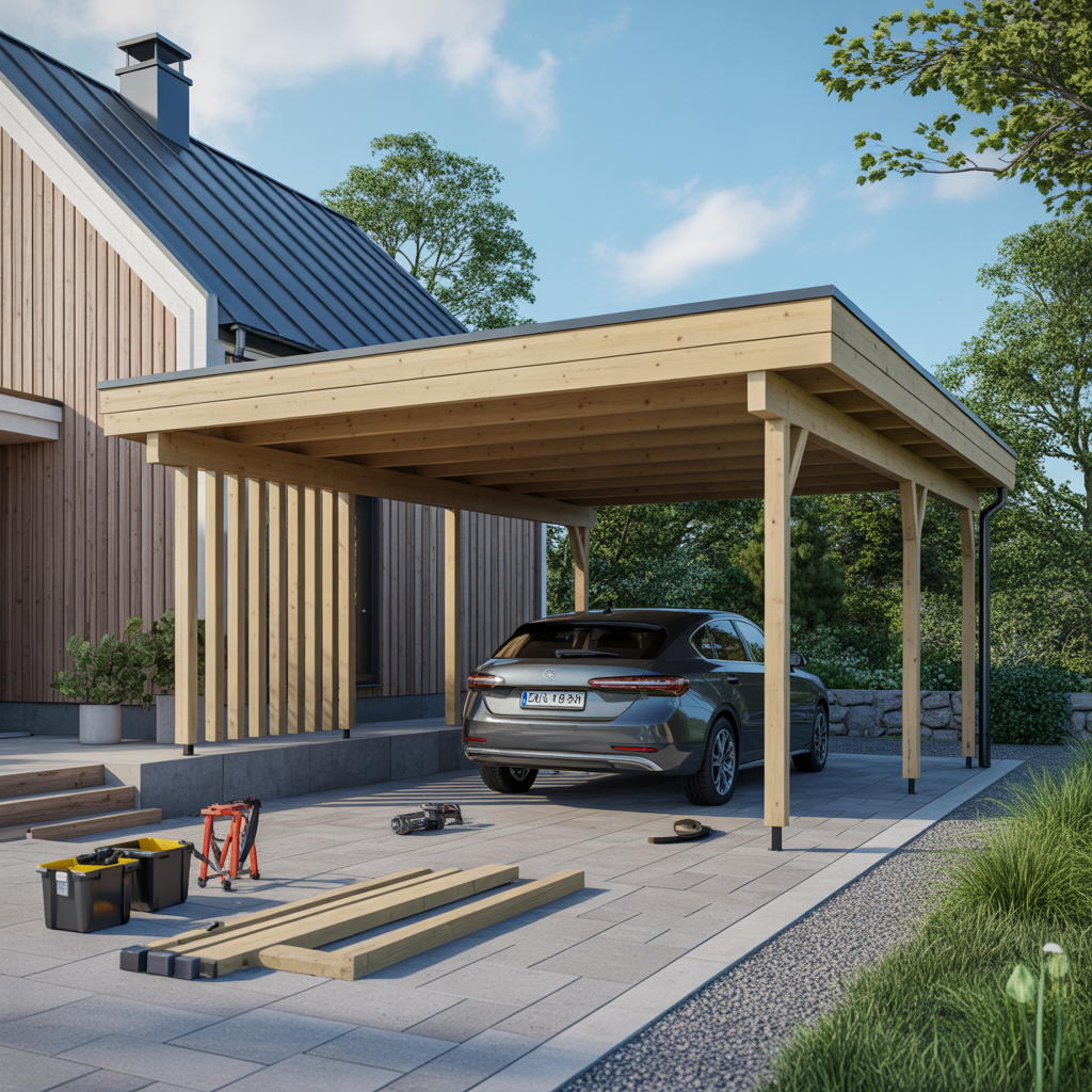 4.Sa bygger du en snygg och praktisk carport