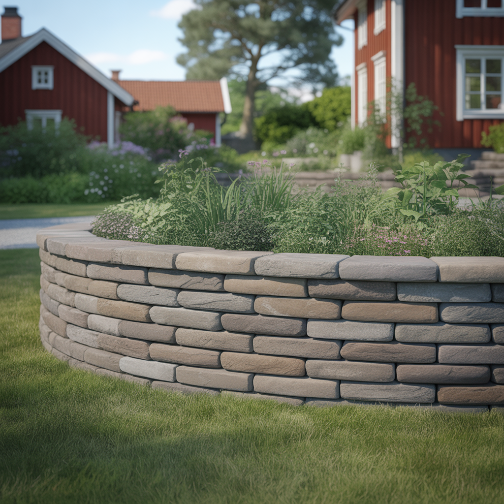 6.Hur du bygger en snygg och stabil stodmur