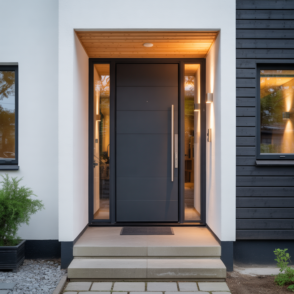 9.Guide till att installera en saker och stilren ytterdorr