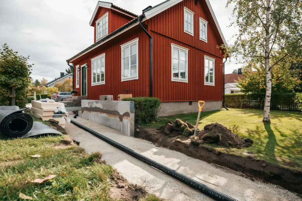 k llarrenovering och dr nering av husgrund undvik fuktskador och skapa mer boyta