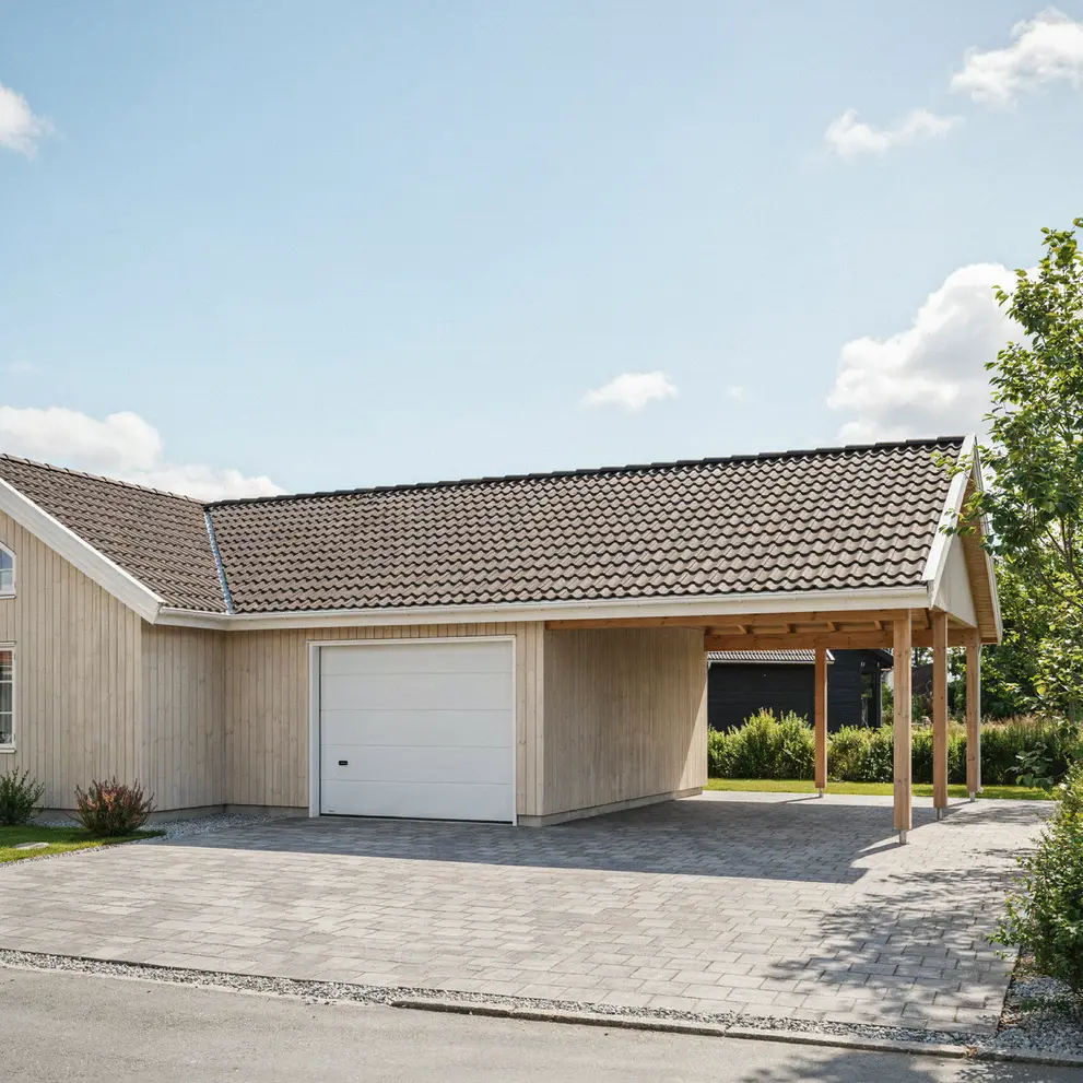 bygga carport garage askim goteborg